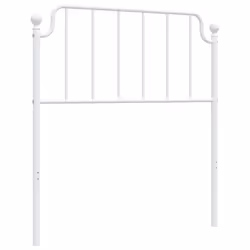 VidaXL 373964, Blanc, Acier, 90 cm, 950 mm, 102 cm, 40 mm