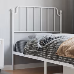VidaXL 373964 tête de lit et pied de lit Blanc