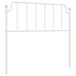 VidaXL 373966 tête de lit et pied de lit Blanc