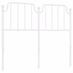 VidaXL 373967, Blanc, Acier, 120 cm, 1250 mm, 102 cm, 40 mm