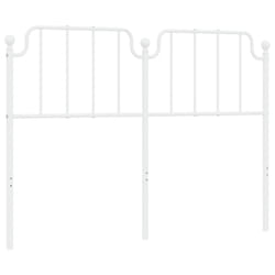 VidaXL 373970 tête de lit et pied de lit Blanc