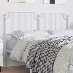 VidaXL 373970 tête de lit et pied de lit Blanc