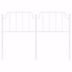 VidaXL 373970 tête de lit et pied de lit Blanc