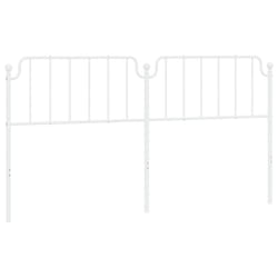 VidaXL 373973 tête de lit et pied de lit Blanc