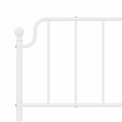 VidaXL 373973 tête de lit et pied de lit Blanc - Vue supplémentaire 4