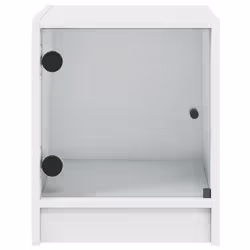VidaXL 836343 Table de nuit et table de chevet Blanc - Vue supplémentaire 6