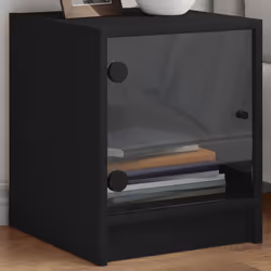 VidaXL 836345 Table de nuit et table de chevet Noir