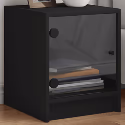 VidaXL 836346 Table de nuit et table de chevet Noir