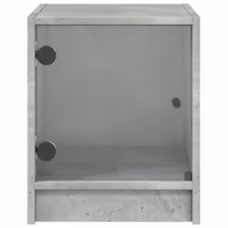 VidaXL 836350 Table de nuit et table de chevet Couleur du béton - Vue supplémentaire 6
