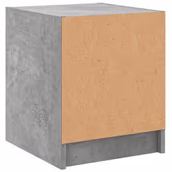 VidaXL 836350 Table de nuit et table de chevet Couleur du béton - Vue supplémentaire 8