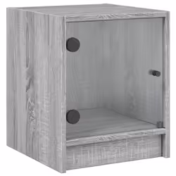 VidaXL 836353, Chêne, Verre, Bois, 60 kg, 350 mm, 370 mm, 420 mm