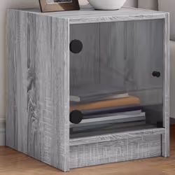 VidaXL 836354 Table de nuit et table de chevet Chêne
