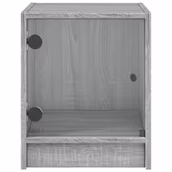 VidaXL 836354 Table de nuit et table de chevet Chêne - Vue supplémentaire 7