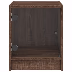 VidaXL 836355 Table de nuit et table de chevet Chêne - Vue supplémentaire 6