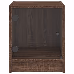 VidaXL 836356 Table de nuit et table de chevet Chêne - Vue supplémentaire 6