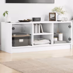 Ce meuble TV présente un design élégant et classique, ce qui en fait une extension décorative et pratique de votre décor. Mat ...
