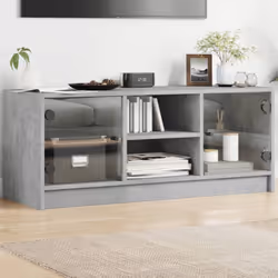 Ce meuble TV présente un design élégant et classique, ce qui en fait une extension décorative et pratique de votre décor. Mat ...