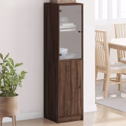 Cherchez-vous un buffet haut de gamme stylé ? Ce buffet haut ajoute un charme élégant à votre intérieur existant ! Matériau d ...