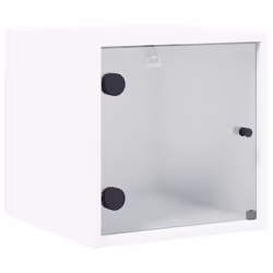 VidaXL 836462, Blanc, Verre, Bois, 60 kg, 350 mm, 370 mm, 350 mm