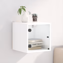 VidaXL 836462 Table de nuit et table de chevet Blanc