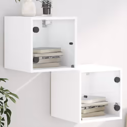 VidaXL 836463 Table de nuit et table de chevet Blanc