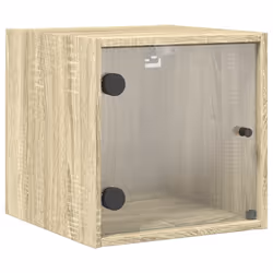 VidaXL 836467, Chêne, Verre, Bois, 60 kg, 350 mm, 370 mm, 350 mm