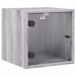 VidaXL 836472, Chêne, Verre, Bois, 60 kg, 350 mm, 370 mm, 350 mm