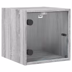 VidaXL 836473, Chêne, Verre, Bois, 60 kg, 350 mm, 370 mm, 350 mm