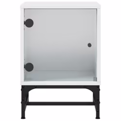 VidaXL 836518 Table de nuit et table de chevet Blanc - Vue supplémentaire 6