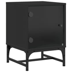 VidaXL 836520 Table de nuit et table de chevet Noir