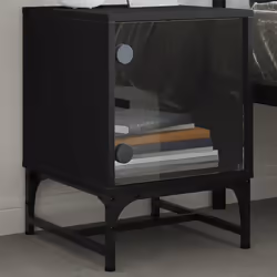 VidaXL 836520 Table de nuit et table de chevet Noir