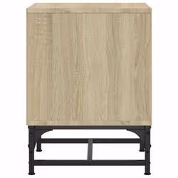 VidaXL 836523 Table de nuit et table de chevet Chêne - Vue supplémentaire 8