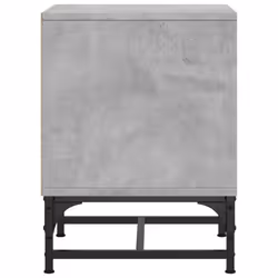 VidaXL 836525 Table de nuit et table de chevet Couleur du béton - Vue supplémentaire 7