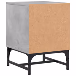 VidaXL 836525 Table de nuit et table de chevet Couleur du béton - Vue supplémentaire 8