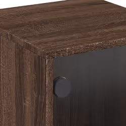 VidaXL 836531 Table de nuit et table de chevet Chêne - Vue supplémentaire 8