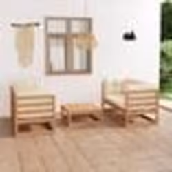 vidaXL Table de chevet FLORO gris 45x39x57 cm bois de pin massif