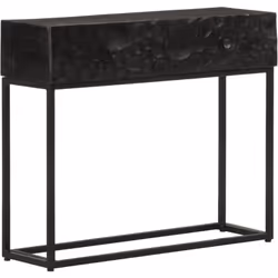 Cette table console en bois sera un supplément pratique et décoratif à votre décoration intérieure. Bois de manguier massif : ...