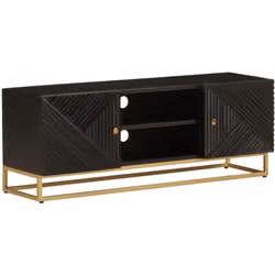 Ce meuble de télévision robuste est certainement conçu pour être un point de mire de votre pièce avec un design tendance mais ...