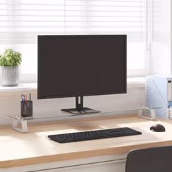 Ce support de moniteur, pratique au design minimaliste, ajoutera une touche moderne à votre espace de vie. Matériau durable : ...