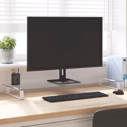 Ce support de moniteur, pratique au design minimaliste, ajoutera une touche moderne à votre espace de vie. Matériau durable : ...