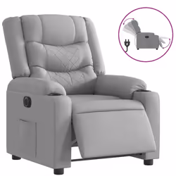 VidaXL 3206567, Tissu, Gris, mousse, 110 kg, 770 mm, 930 mm