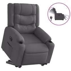 VidaXL 3206580, Tissu, Gris, mousse, 110 kg, 770 mm, 930 mm