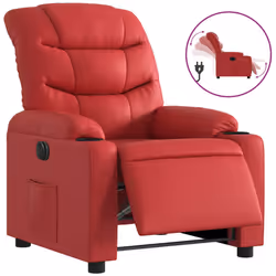 VidaXL 3206590, Simili-cuir, Rouge, mousse, 110 kg, 755 mm, 930 mm