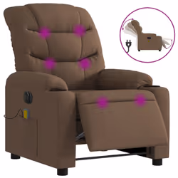 VidaXL 3206640, Tissu, Marron, mousse, 110 kg, 755 mm, 930 mm