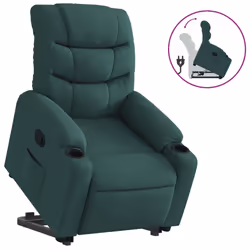 VidaXL 3206651, Tissu, Vert, mousse, 110 kg, 755 mm, 930 mm