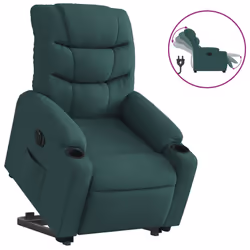 VidaXL 3206669, Tissu, Vert, mousse, 110 kg, 755 mm, 930 mm