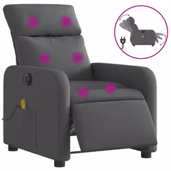 VidaXL 3206691, Tissu, Gris, mousse, 110 kg, 50 cm, 55,5 cm