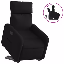 VidaXL 3206701, Tissu, Noir, mousse, 110 kg, 50 cm, 55,5 cm