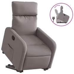 VidaXL 3206706, Tissu, Taupe, mousse, 110 kg, 50 cm, 55,5 cm