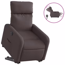 VidaXL 3206722, Tissu, Marron, mousse, 110 kg, 50 cm, 55,5 cm